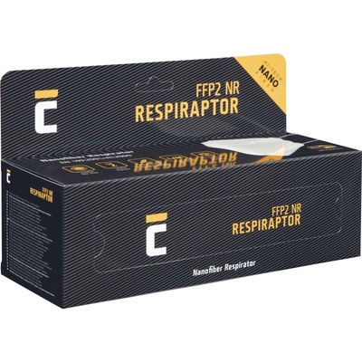 ČERVA EXPORT IMPORT a. s Респиратор cerva respiraptor / ffp2 (25 броя/опаковка) (0701022899025)