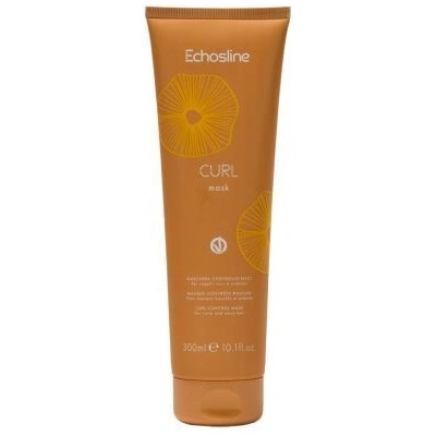 Echosline Хидратираща маска за къдрава и чуплива коса Echosline Curl Сontrol Mask 300мл
