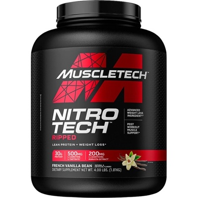 MuscleTech Nitro Tech / Ripped [1810 грама] Ванилия