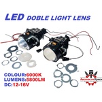  Фарове к-т LED-2.5"Лупи за Вграждане А-3606-1 ('250143-farove-k-t-led-25lup)