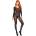 Leg Avenue Черен гащеризон Femme Power Noir