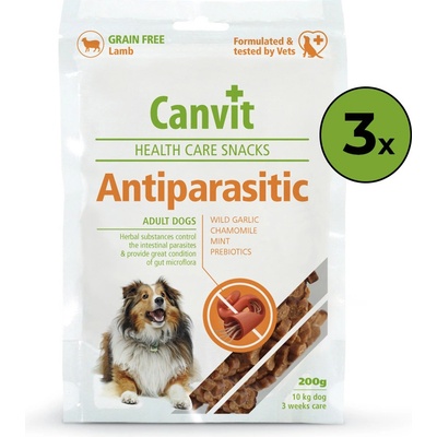 Canvit Antiparasitic Snacks 200 g – Zbozi.Blesk.cz