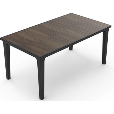 Keter DECO FUTURA stôl Walnut/Grafit