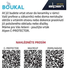 Alpen 00303103100 Akční set vrtáků (3 ks + 5 ks) C PROTECTOR + zdarma Profi MultiCut