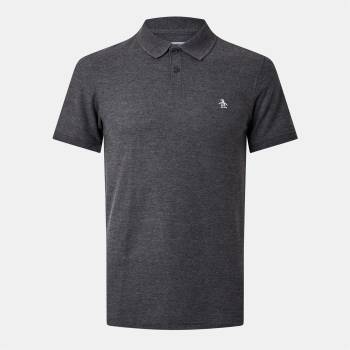 Image 1 of Original Penguin Блуза с яка Original Penguin Short Sleeve Polo Shirt - Charcoal