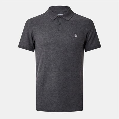 Original Penguin Блуза с яка Original Penguin Short Sleeve Polo Shirt - Charcoal