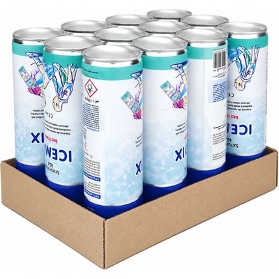 Chladiaci sprej ICEMIX 400 ml – výhodné balenie 12 ks pre šport, prvú pomoc a rehabilitáciu Svararena.cz