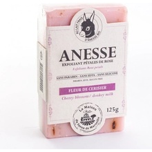 La Maison du Savon de Marseille Mýdlo s oslím mlékem DUO Fleur de cerisier/Lait d´anesse (květy třešně/oslí mléko) 125 g