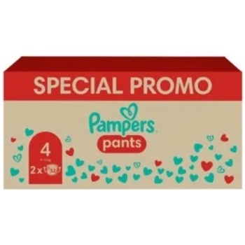 Pampers Pants 4 2 x 52 ks