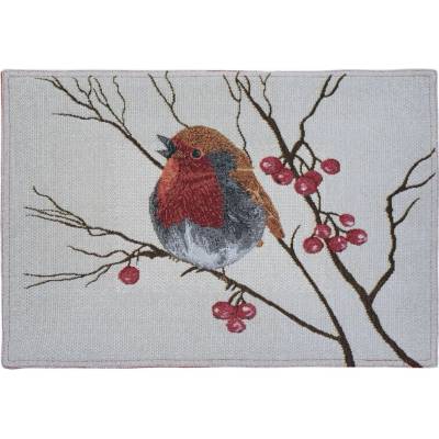 SCANquilt Prestieranie motiv vtáčik smotanová 32x48 cm