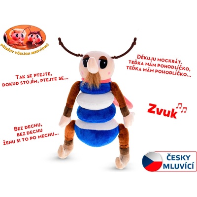 Mikro trading Příběhy včelích medvídků Kvapník s písničkami 32 cm