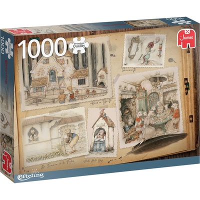 JUMBO Kniha pohádek Efteling 1000 dielov