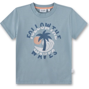 Sanetta Детска тениска Sanetta Kid's T-Shirt 11844 T-shirt - Faded Aqua - размер 98 (EU) (704-4687-0111)
