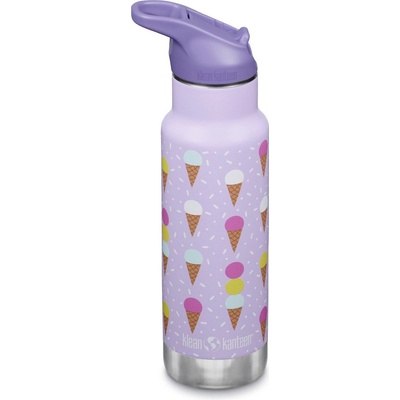 Klean Kanteen Insulated Kid Classic Narrow 12oz (w/Flip Seal Sport Cap) Цвят: тюркоазен