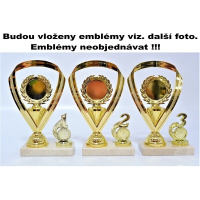 VIZINGR Cyklista trofeje 91-K033 23 cm 2. místo