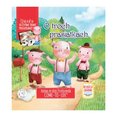 O troch prasiatkach 3D - Fortuna Libri
