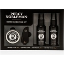 Percy Nobleman Beard Care šampón na bradu 30 ml + olej na bradu 30 ml + vosk na fúzy 20 ml + hrebienok na fúzy darčeková sada