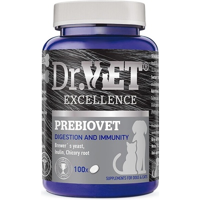 Dr.VET Excellence PREBIOVET pre zdravú črevnú mikroflóru 100 tabliet