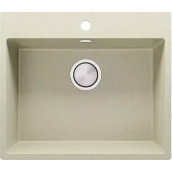 Image 1 of Твоят Стил Бежова кухненска гранитна мивка Рига 60 XL 580 x 500 мм