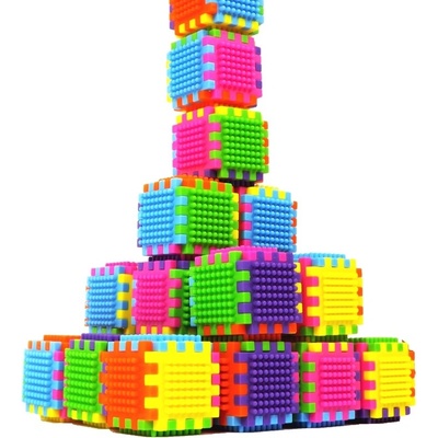 Doris barevné konstrukční kostky Color Blocks 182 ks