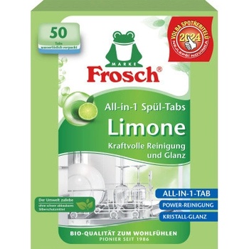 Frosch EKO Tablety do myčky vše v 1 Citron 50 tablet