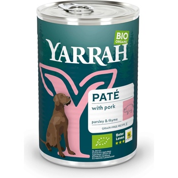 Yarrah Bio Paté s bio bravčovým 6 x 400 g