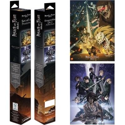 ABYstyle Plakát Attack on Titan - Season 4 (2 plakáty)