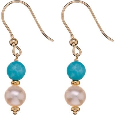 Alisia Visací pozlacené náušnice AL5081.01.000