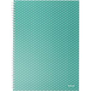 Esselte ColourBreeze A4 тетрадка с подложка и зелена спирала 628482 (628482)