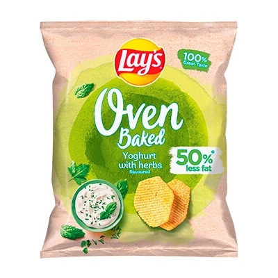 Lays Oven Jogurt & Herbs 14 x 55 g