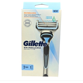 Gillette мъжка самобръсначка skinguard sensitive, 2 ножчета