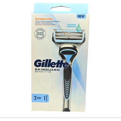 Gillette мъжка самобръсначка skinguard sensitive, 2 ножчета