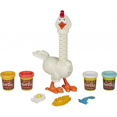 Hasbro Play-Doh E6647 Kvokajúce kura s perím