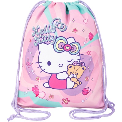 Colorino dětský stahovací vak na přezůvky Hello Kitty PES růžový