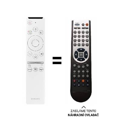 Predátor Samsung QE49LS01T originálny diaľkový ovládač iného vhľadu.