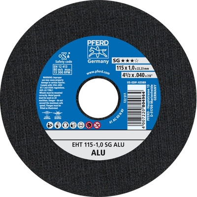 Pferd Rezný kotúč 115 x 1,0 x 22,23 mm 4007220804964