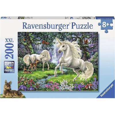 Ravensburger Пъзел Ravensburger от 200 XXL части - Мистични еднорози (12838)