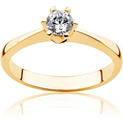 Savicki zásnubní prsten Triumph of Love žluté zlato diamant PI Z D 00074 C