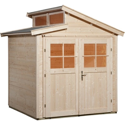WEKA 226 Dřevěný zahradní domek 237 x 231 x 252 cm – Hledejceny.cz