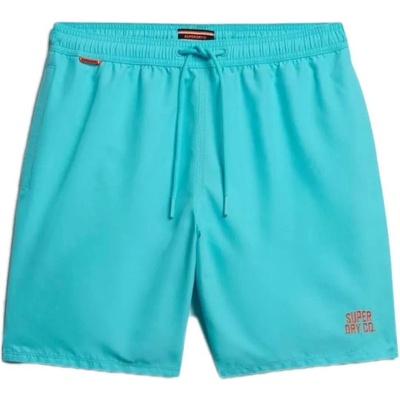 Superdry Бански гащета Superdry Essential 16´´ swimming shorts - Blue (Aquamarine Blue)