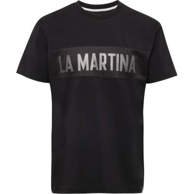La Martina Тениска черно, размер S