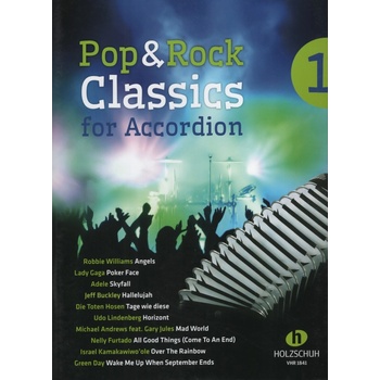 Pop & Rock Classics for Accordion 1 deset skvělých hitů pro akordeon
