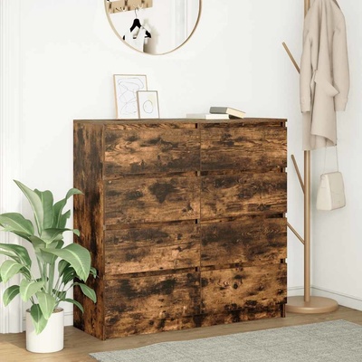 vidaXL 11461.3328493 příborník kouřový dub 100x35x99 cm