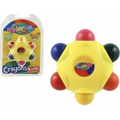 Coloring Kit dětské voskovky Baby Crayons 6 v 1