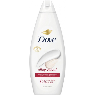 Dove Silky Velvet Nourishing Care sprchový gél maxi 720 ml