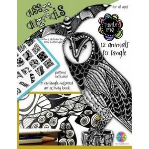 Tangle Me - Aussie Animals: a Zentangle-inspired art activity book for all ages | Lesley Smitheringale (ISBN: 9781522864073)
