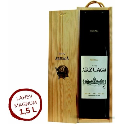 Arzuaga Reserva Magnum suché červené 2021 14,5% 1,5 l (dřevěná kazeta)
