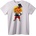 NOONEBRAND Тениска Гангстер Тиква Хелоуин - 2XL, White