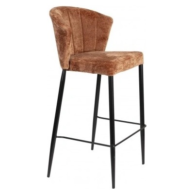 Dutchbone Georgia 101 cm čalouněná cihlová / kovová