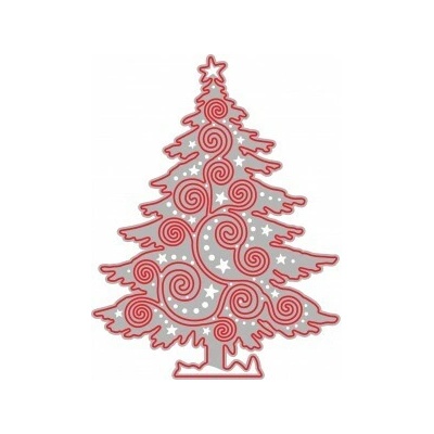 Wiler Vyřezávací šablona Vánoční stromeček 1ks